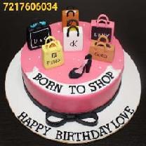 Born To Shop Cake