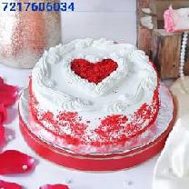 Best Red Velvet Love Cake
