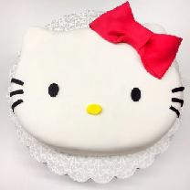 Kitty Fondant Cake