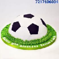 Best Luck Football Cake