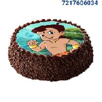 Chota Bhim Photo Cake
