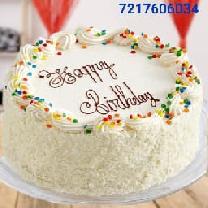 White Forest Cake