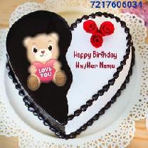 Love For Girlfriend Cake