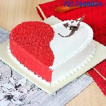 Red Velvet Nice Love 29 Cake