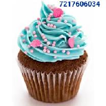 Blue Cup Cake