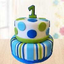 Fondant 56 Cake