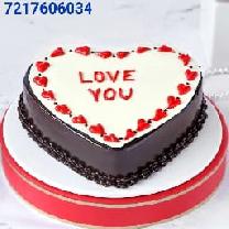 Be Mine Forever Cake