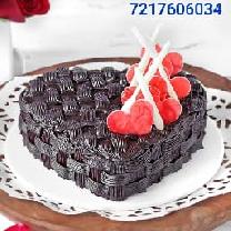 Choco Heart Valentine Cake