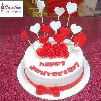 Anniversary Customized Cake